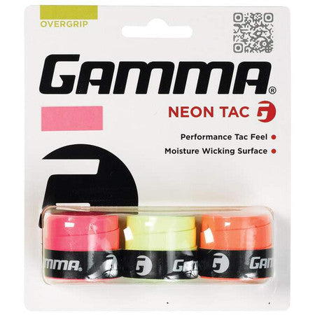 GAMMA Neon Tac Overgrip (3x)