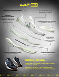 JOOLA FUNKSH1n_PB: R4lly Pickleball Shoe - Men's - White/Midnight Blue